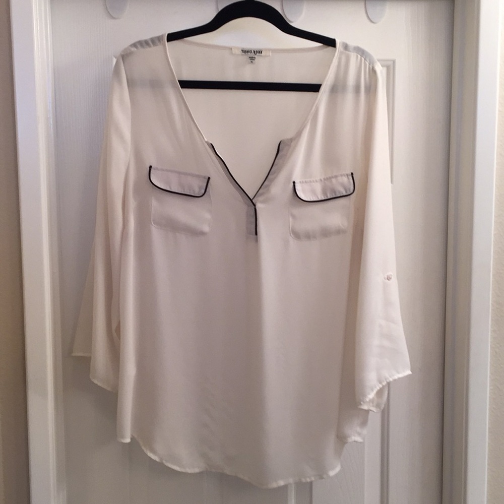 Sheer blouse